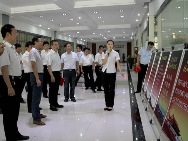 梁山縣委常委、組織部部長(zhǎng)王建一行蒞臨天意機(jī)械調(diào)研