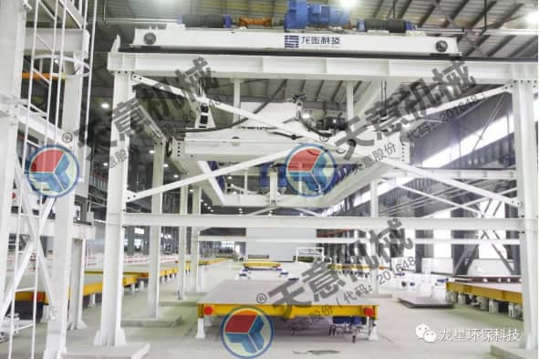 熱烈祝賀天意機械與龍星科技PC構件生產(chǎn)線順利交接！