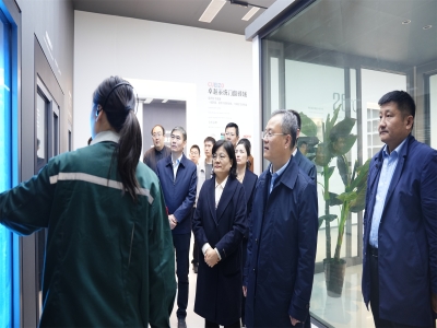 省工信廳總工程師、二級巡視員孫京軍一行 蒞臨卓越精工調(diào)研指導(dǎo)